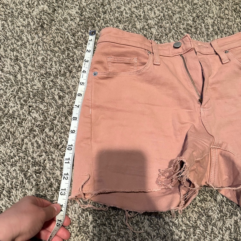 Blush denim shorts - Picture 6 of 7